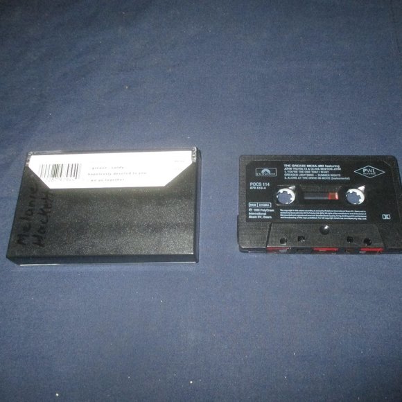 Grease MegaMix Remixes / Singles on cassette (Polydor Records) - Picture 2 of 2